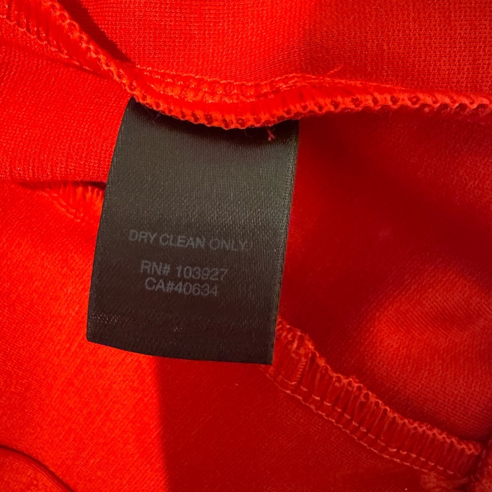 Marc By Marc Jacobs Ruby Red Blazer Stretchy Tail… - image 5